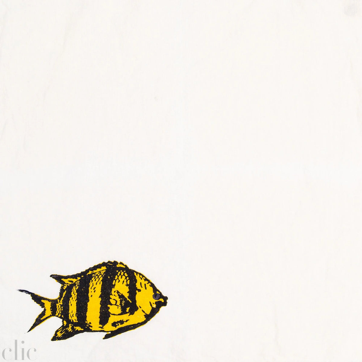 Ocean Napkin in Yellow, from Betrozzi