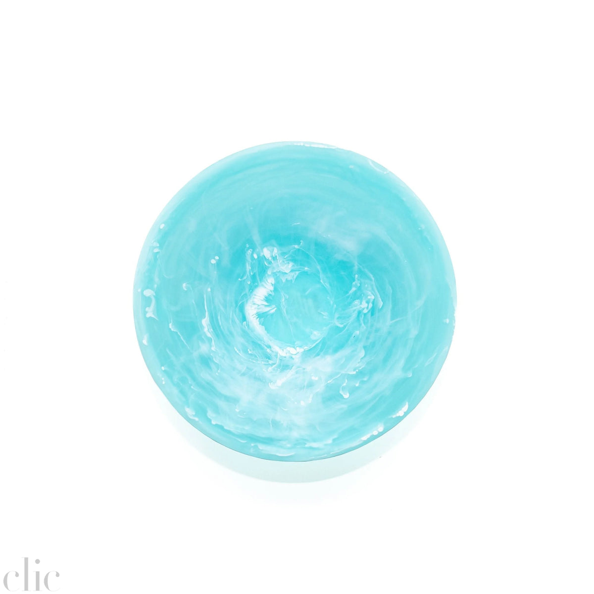 Large Everyday Bowl in Aqua Swirl, from Nashi Home