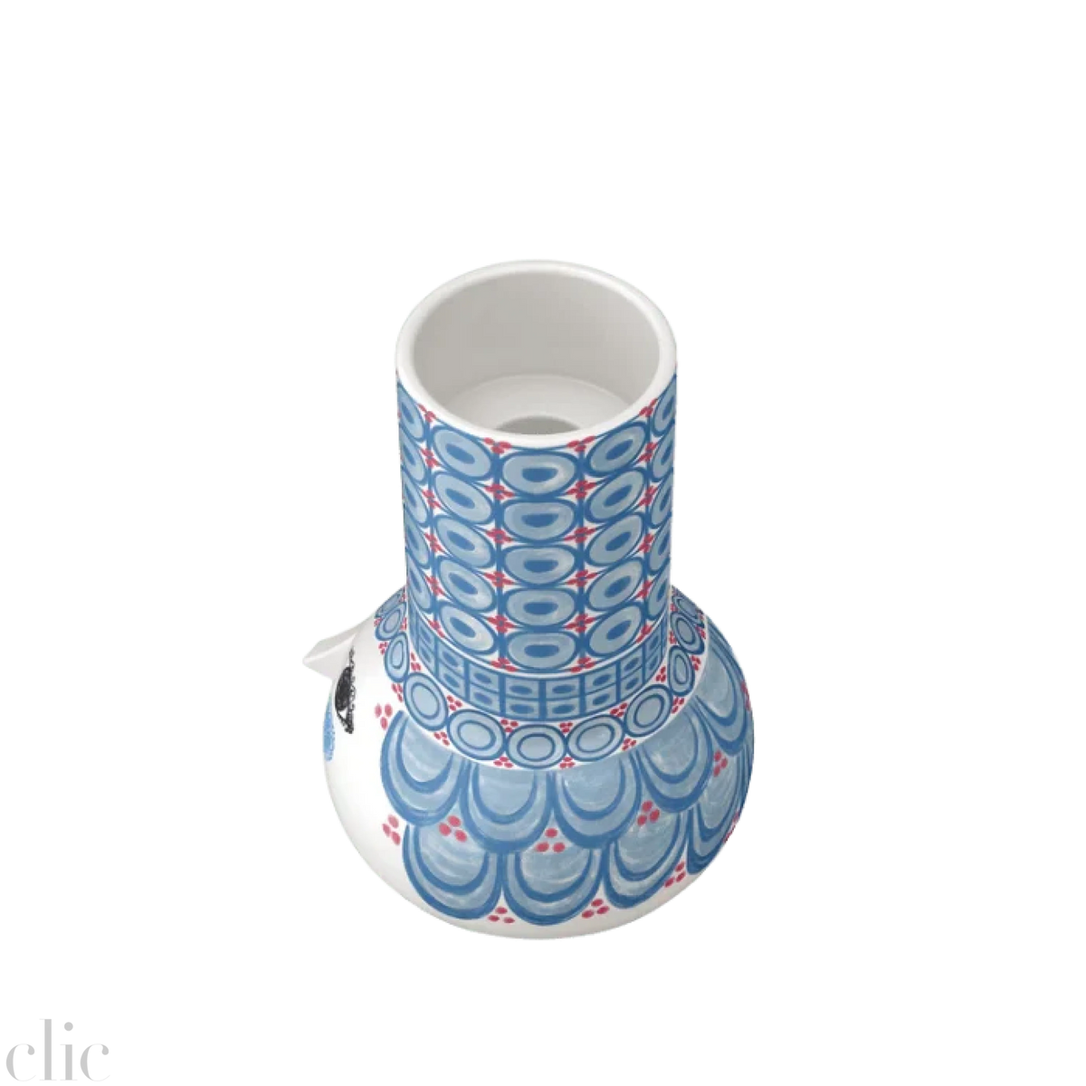 Bjørn Wiinblad Olga Candle holder in Blue, from Rosendahl Design