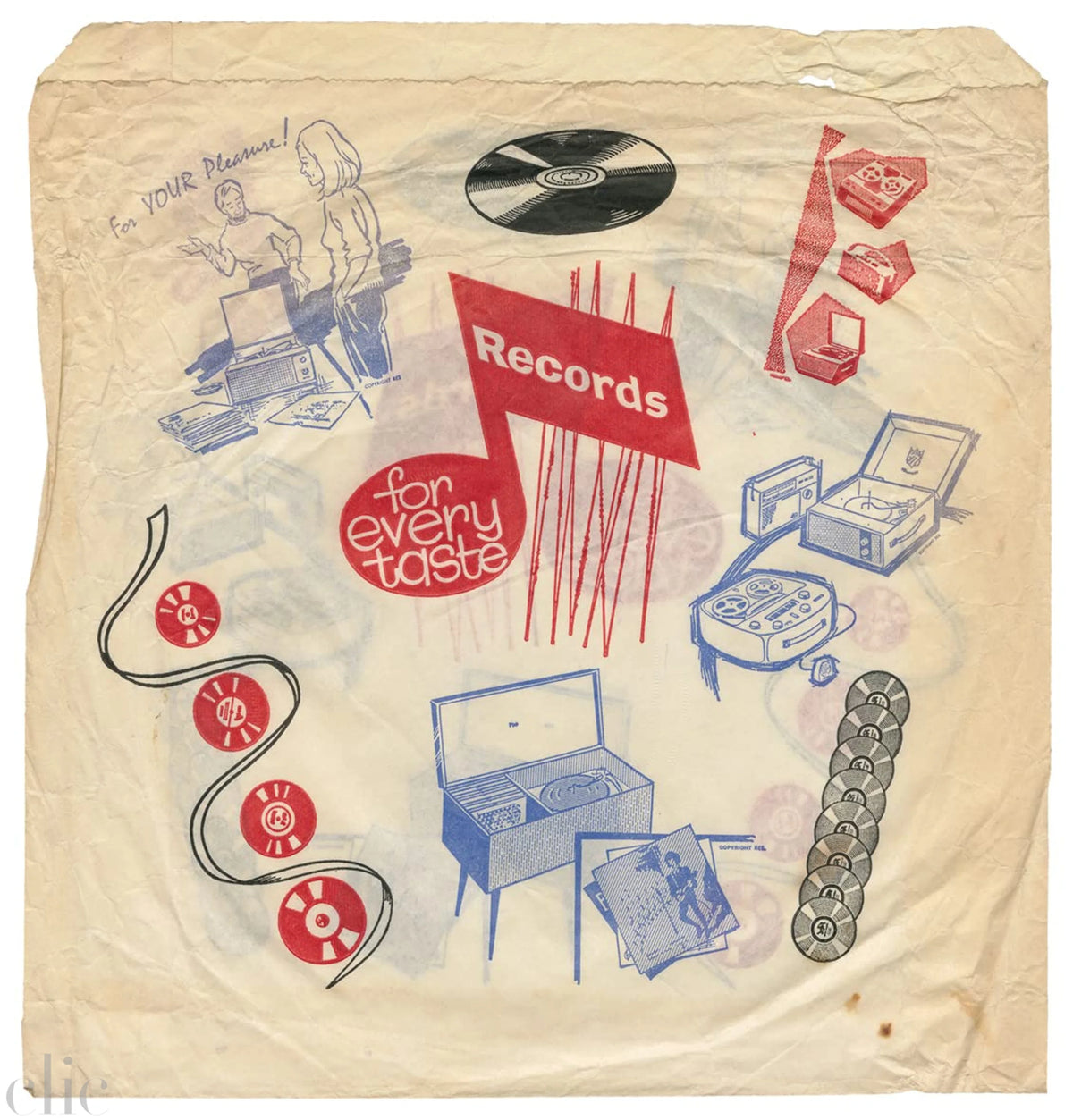 A–Z of Record Shop Bags: 1940s to 1990s