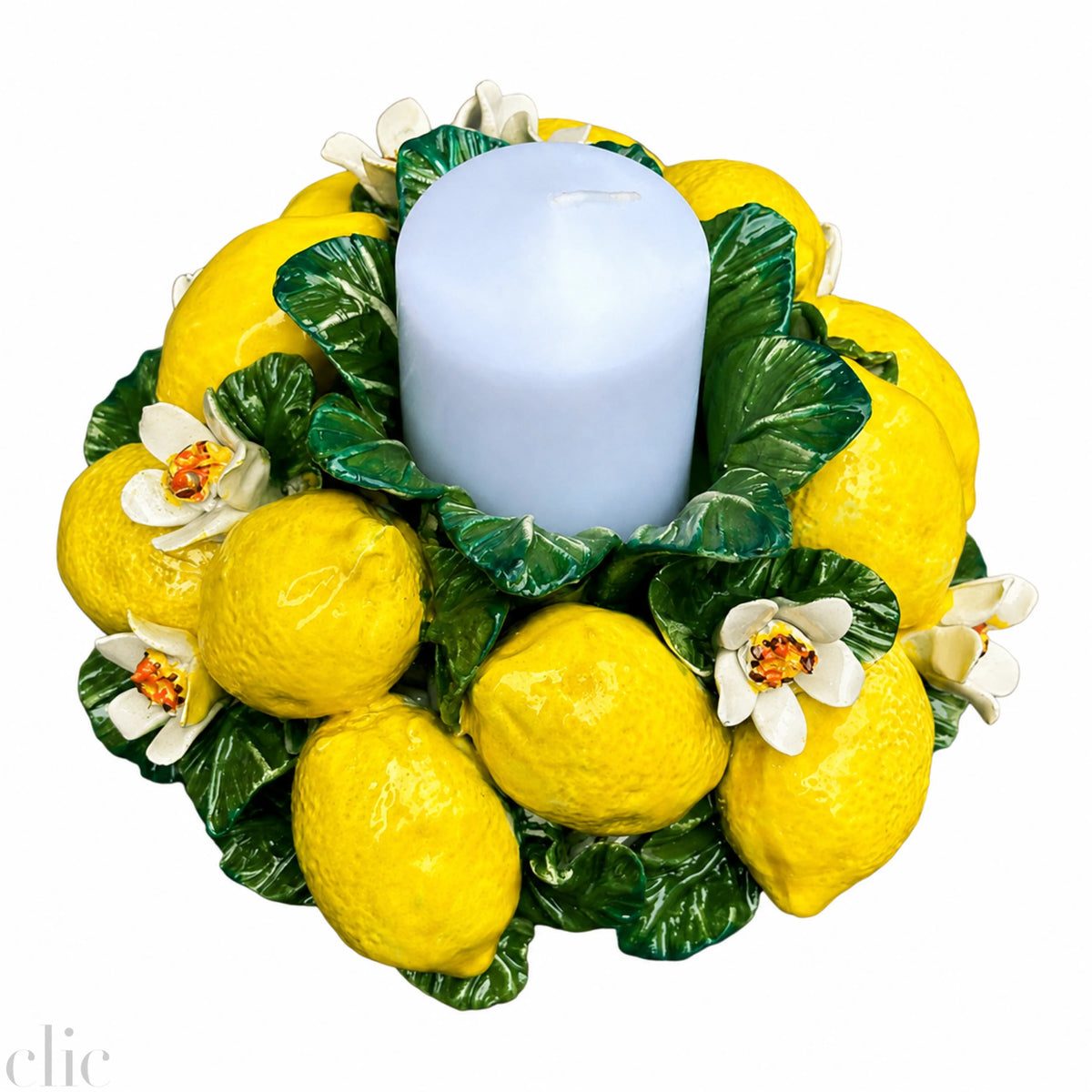 Large Lemon Candle Holder, from Au Bain Marie