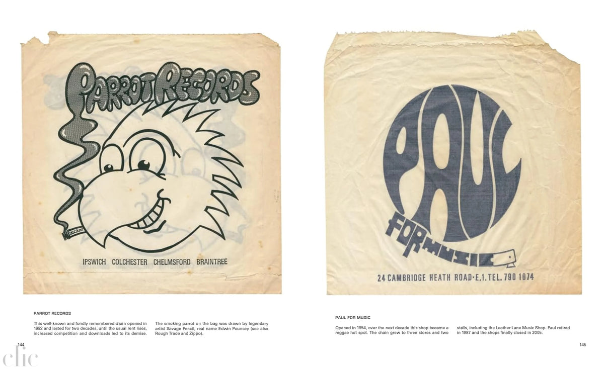 A–Z of Record Shop Bags: 1940s to 1990s