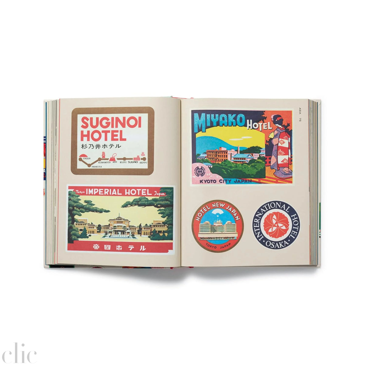 Hotel Retro: Vintage Luggage Labels from Tokyo to Buenos Aires: 330 Travel Ephemera Stickers