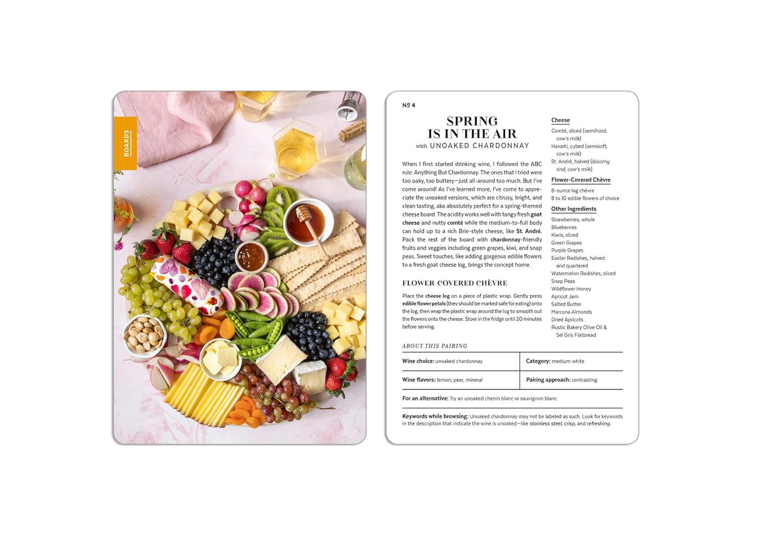 The Wine and Cheese Board Deck: 50 Pairings to Sip and Savor: Card