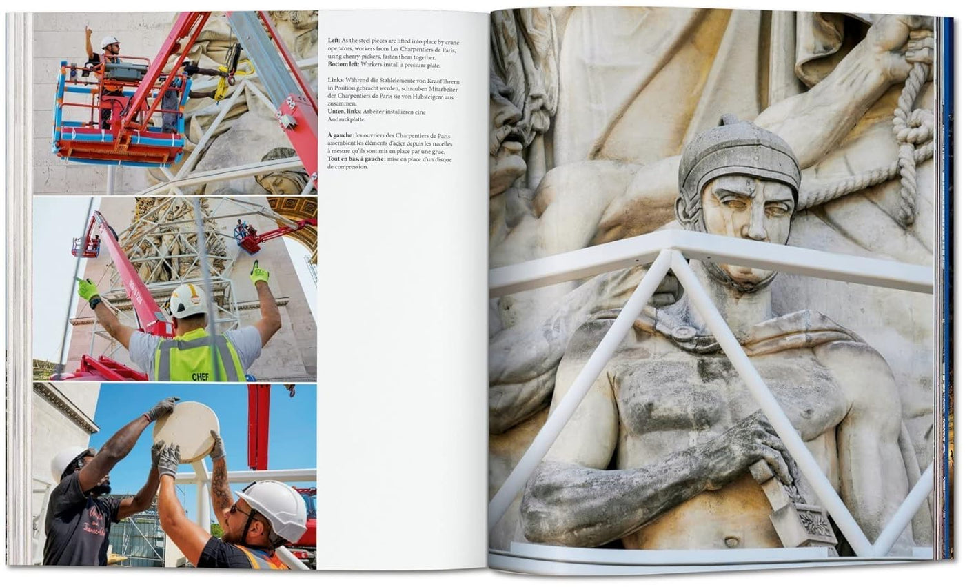 Christo and Jeanne-claude. L'arc De Triomphe, Wrapped – Clic