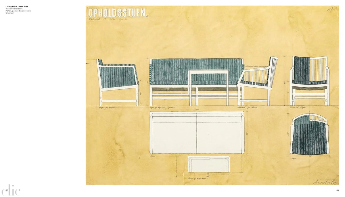 Watercolors by Hans J. Wegner