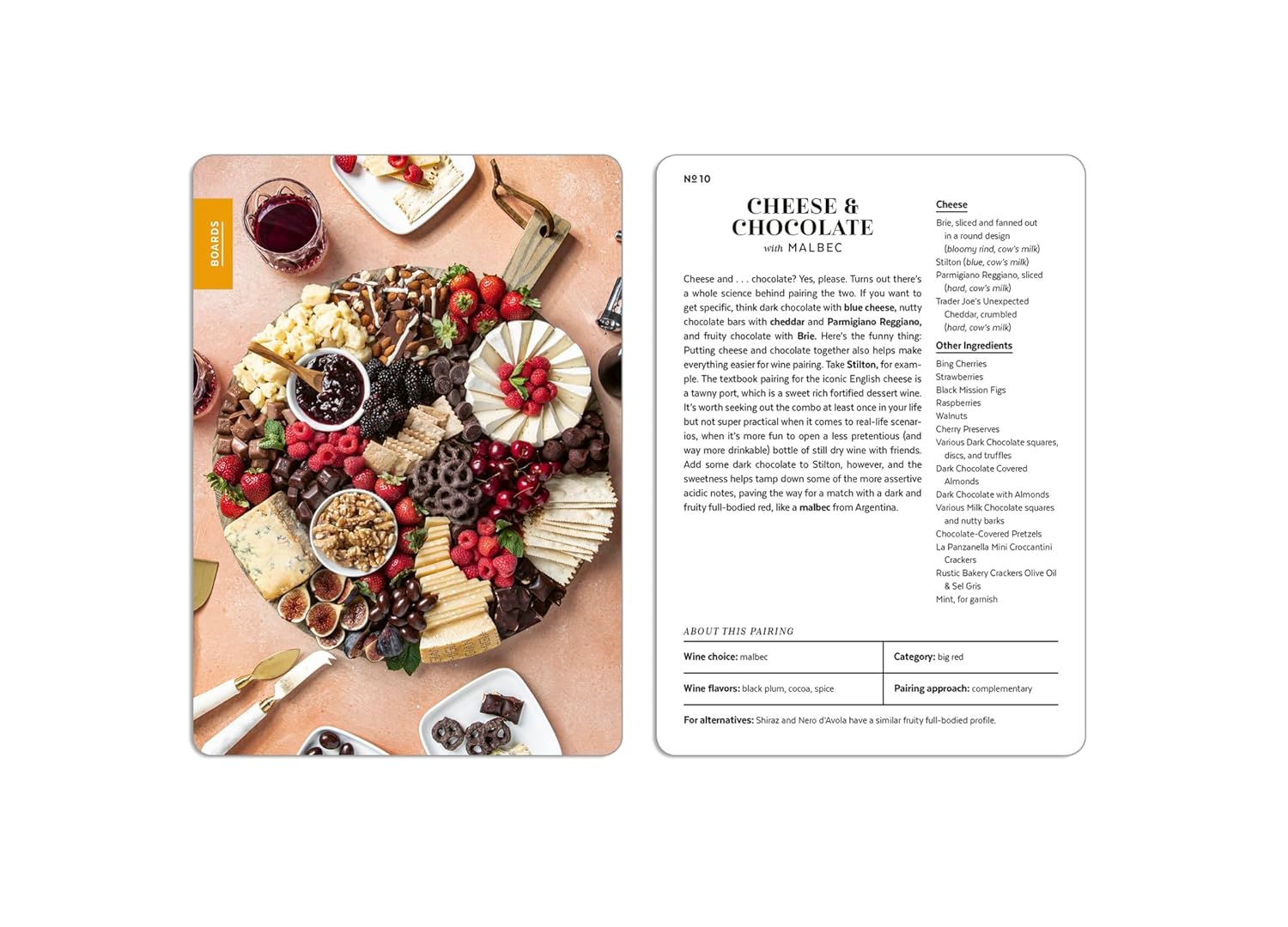 The Wine and Cheese Board Deck: 50 Pairings to Sip and Savor: Card