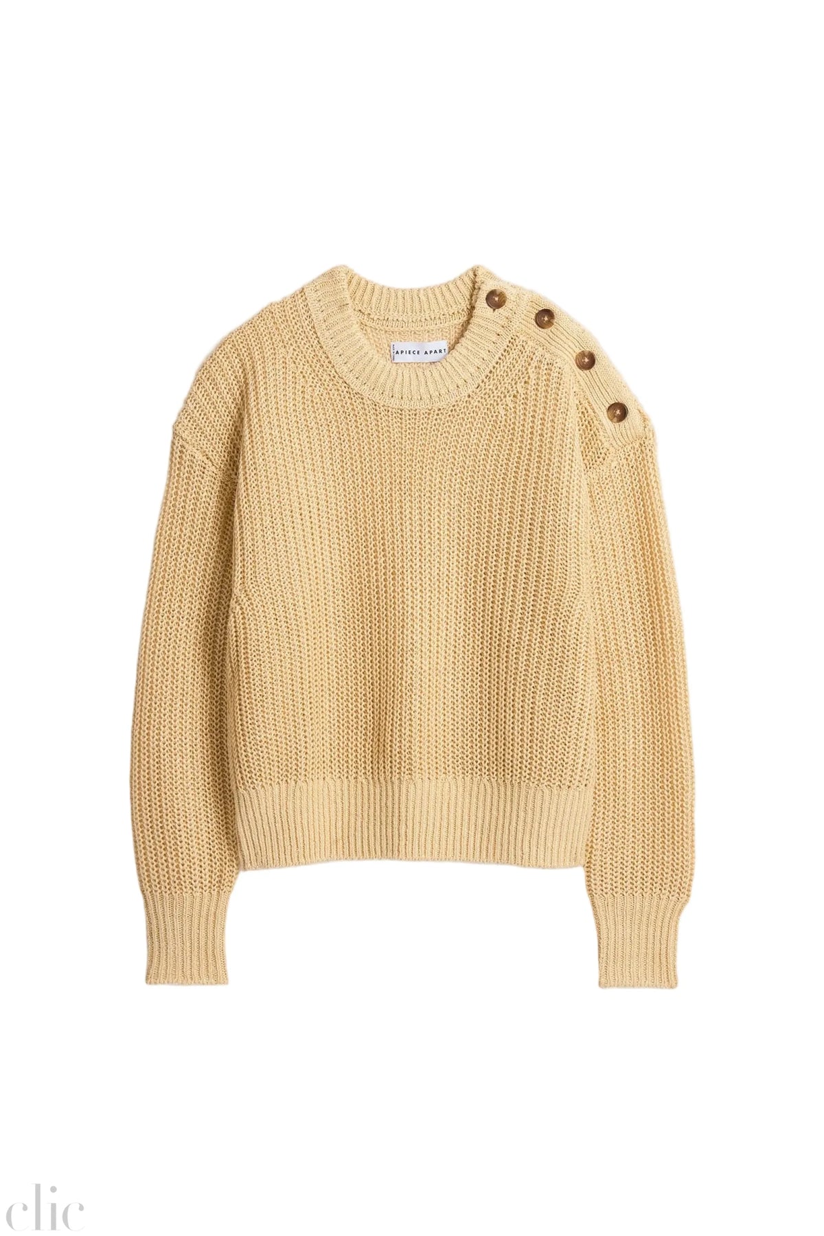 Weekend Crew in Straw, from Apiece Apart