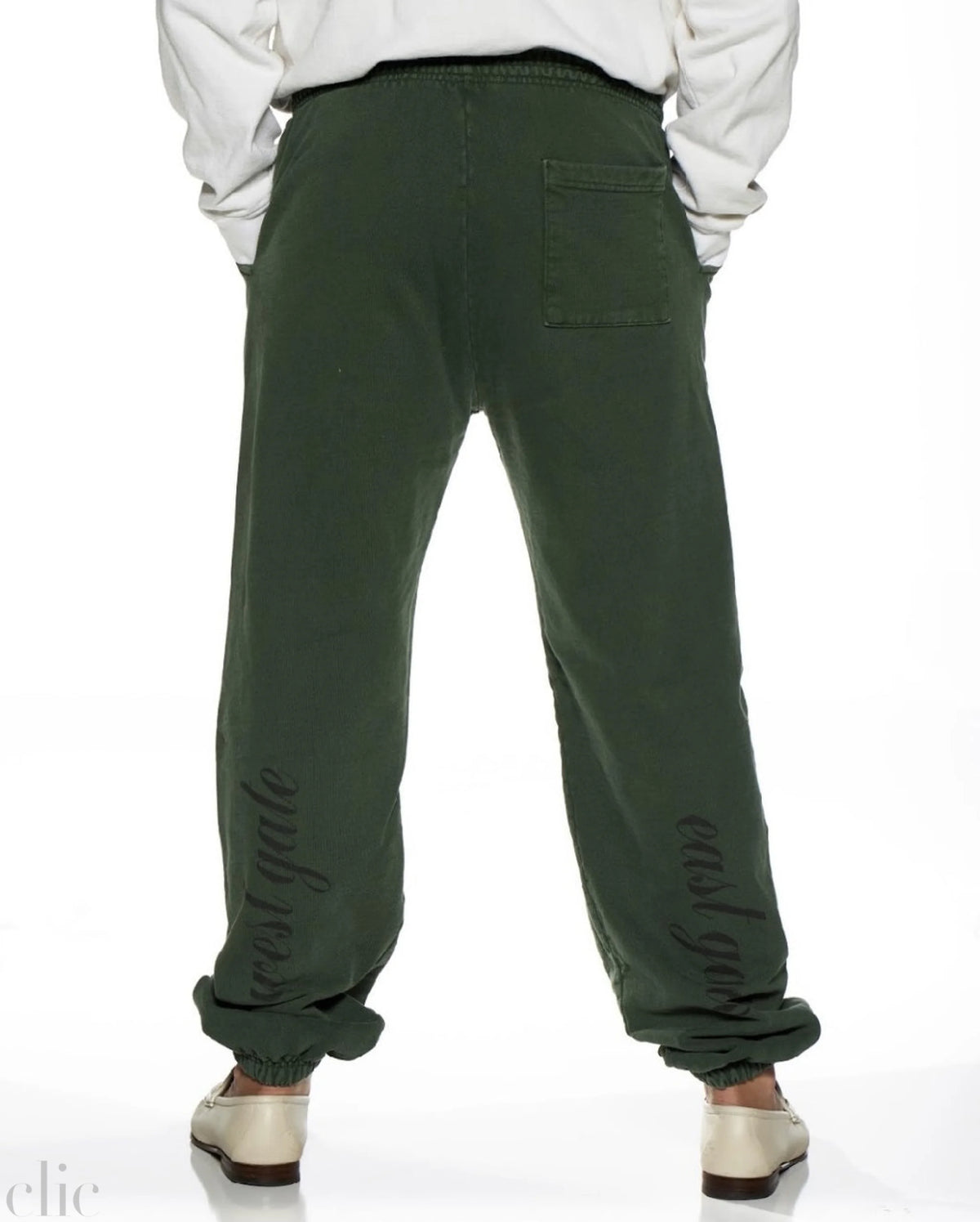 Bel-Air Sweatpant in Forest Green, from Cloney