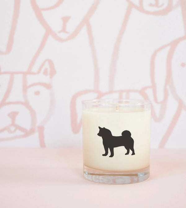 Shiba Inu Dog Breed Soy Candle, from Scripted Fragrance