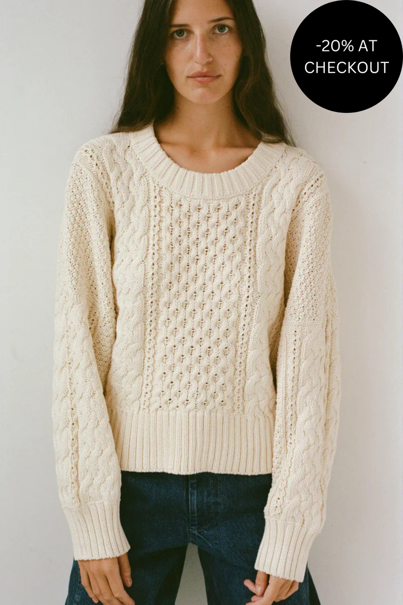 Fisherman Sweater, from Shaina Mote