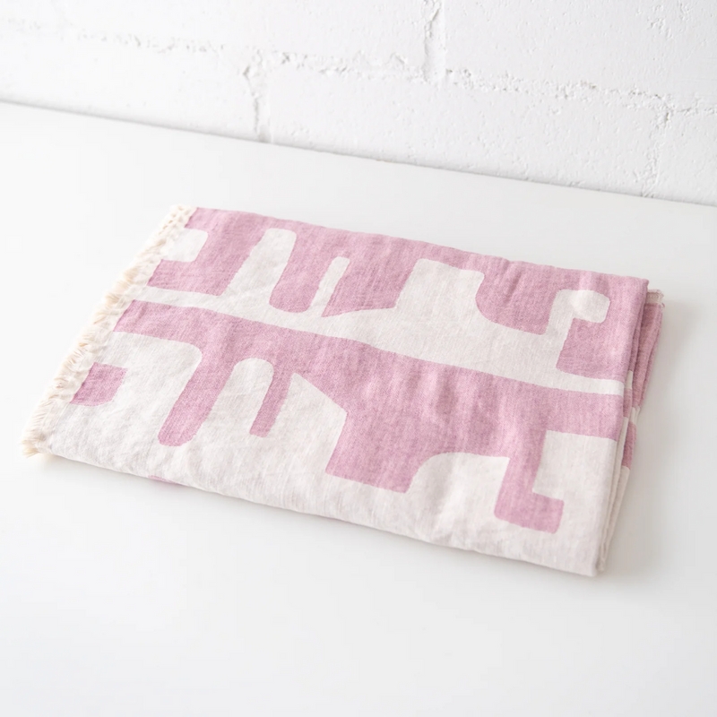 Waters Throw in Pink, from Uniq'uity