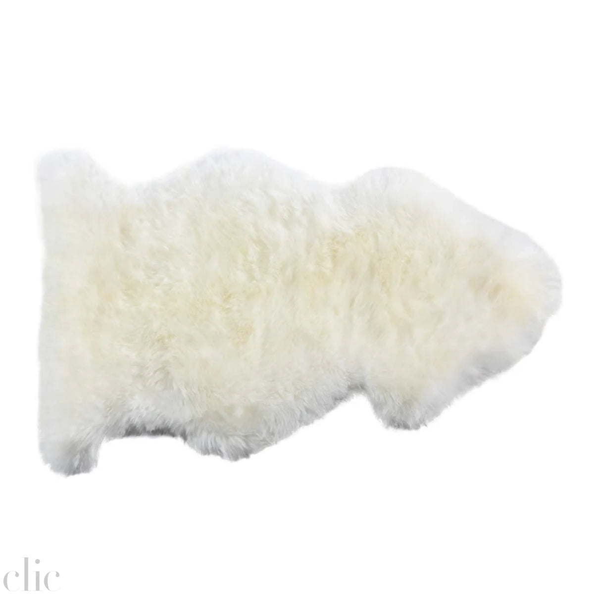 Long Wool Sheepskin in White