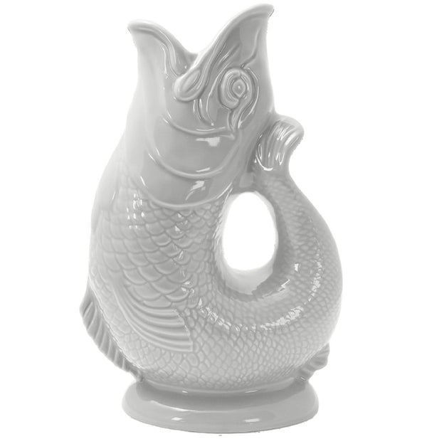 Gluggle Jug in Light Grey, from The Original Gluggle Jug