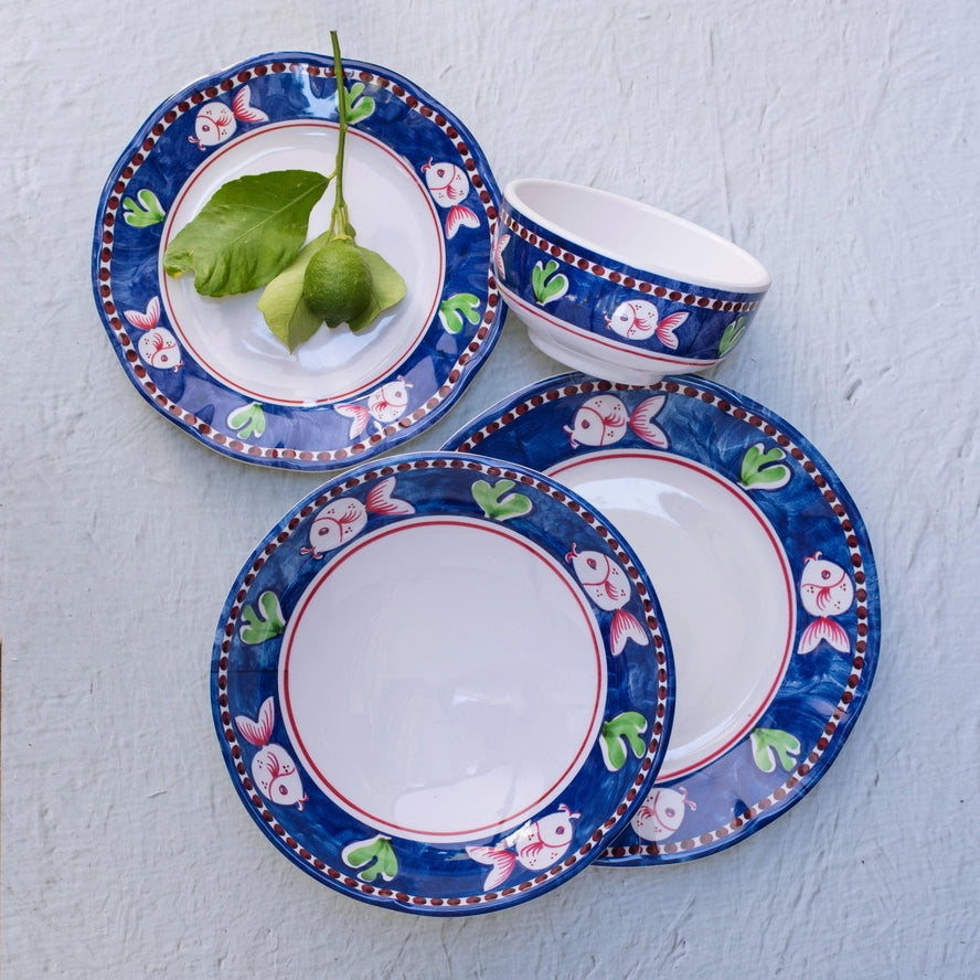 Pesce Cereal Bowl, from Vietri