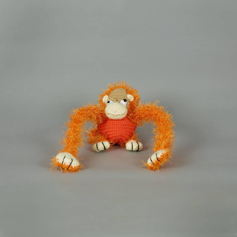 Hand Crochet Monkey, from Ware of the Dog