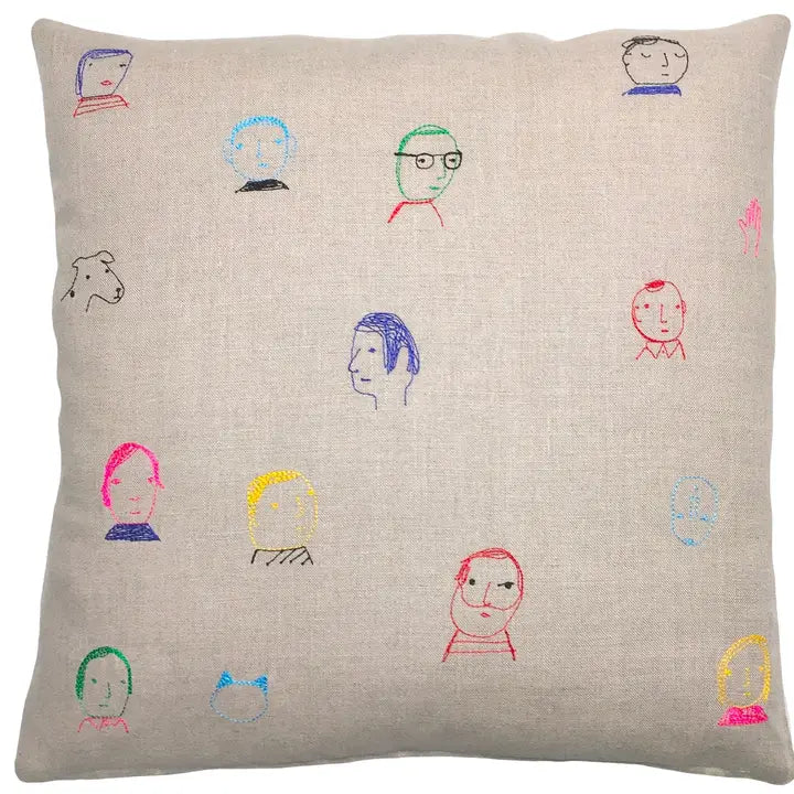 Folks Pillow, from K Studio