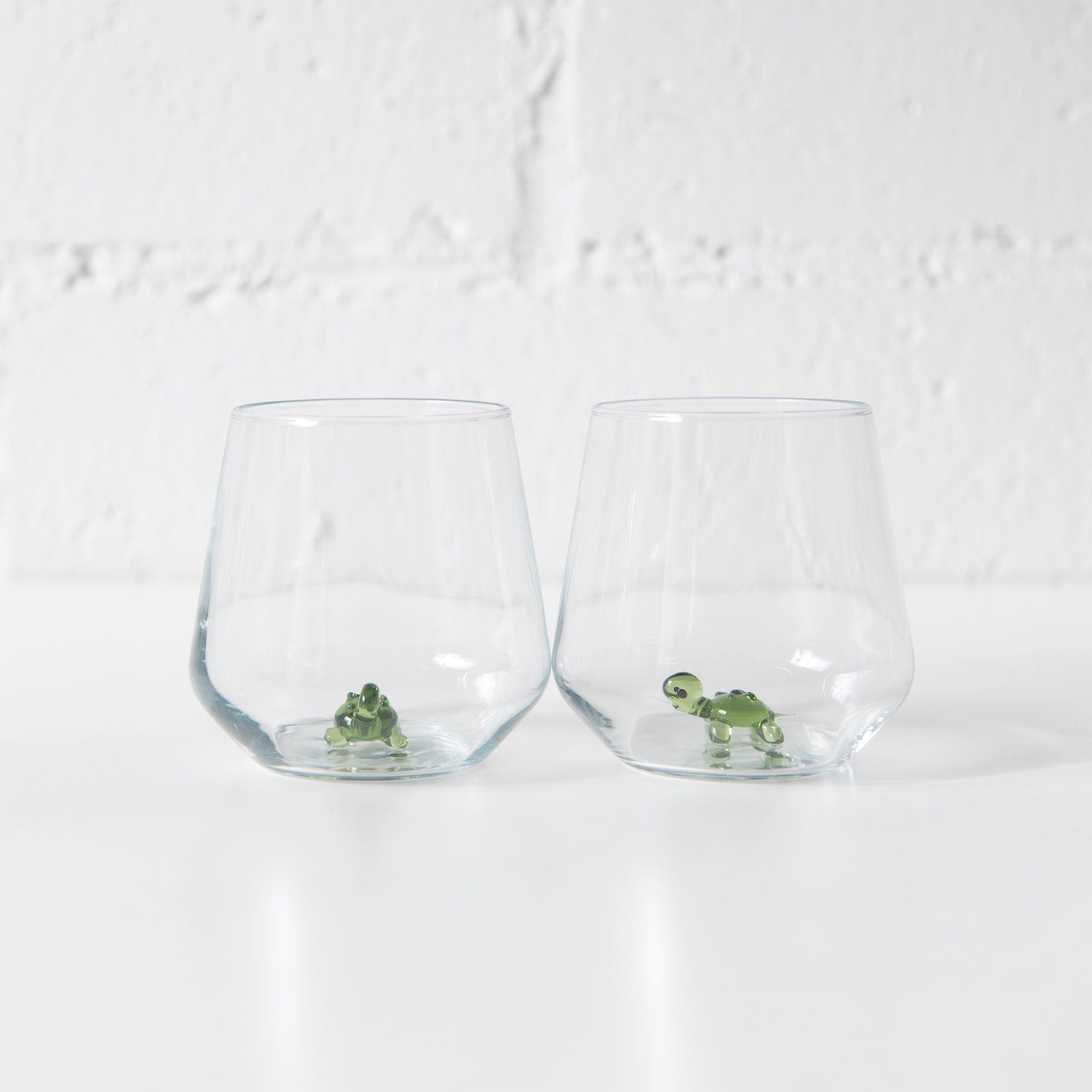 Turtle Drinking Glass, from Minizoo