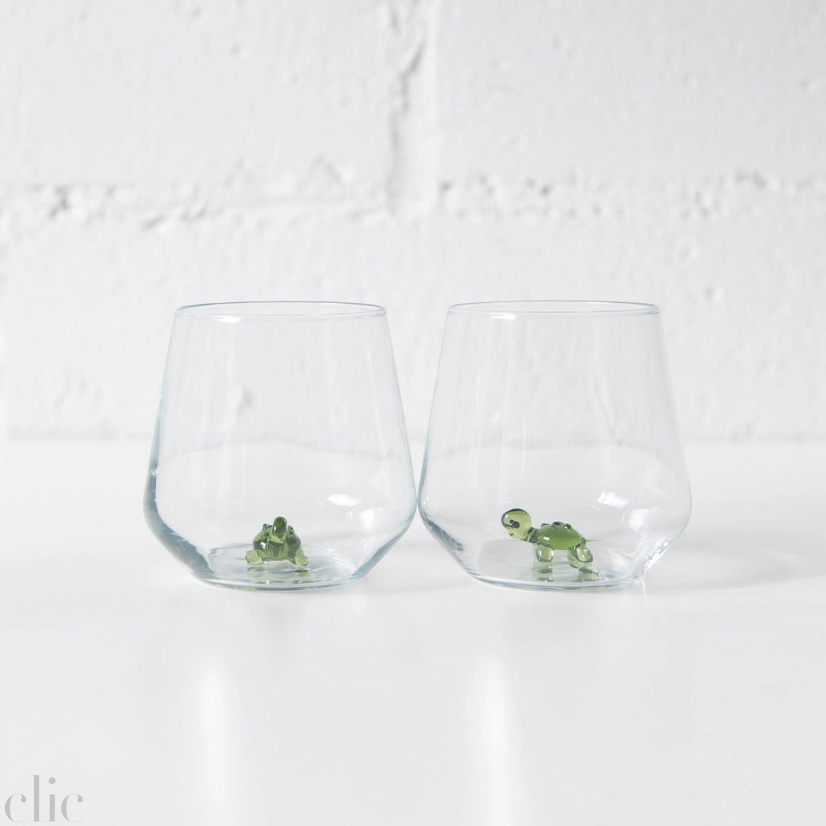 Turtle Drinking Glass