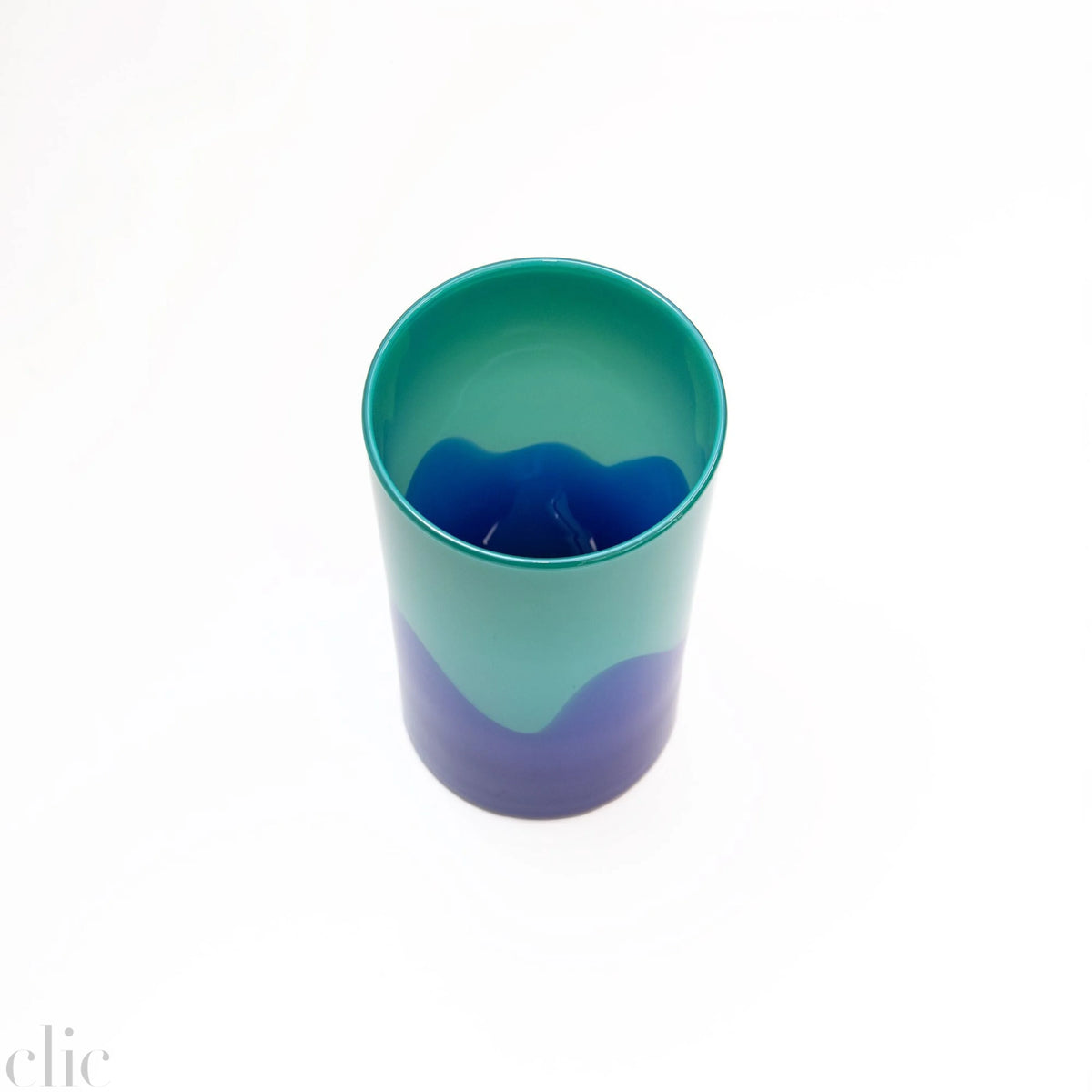 Medium Drip Vase in Blue
