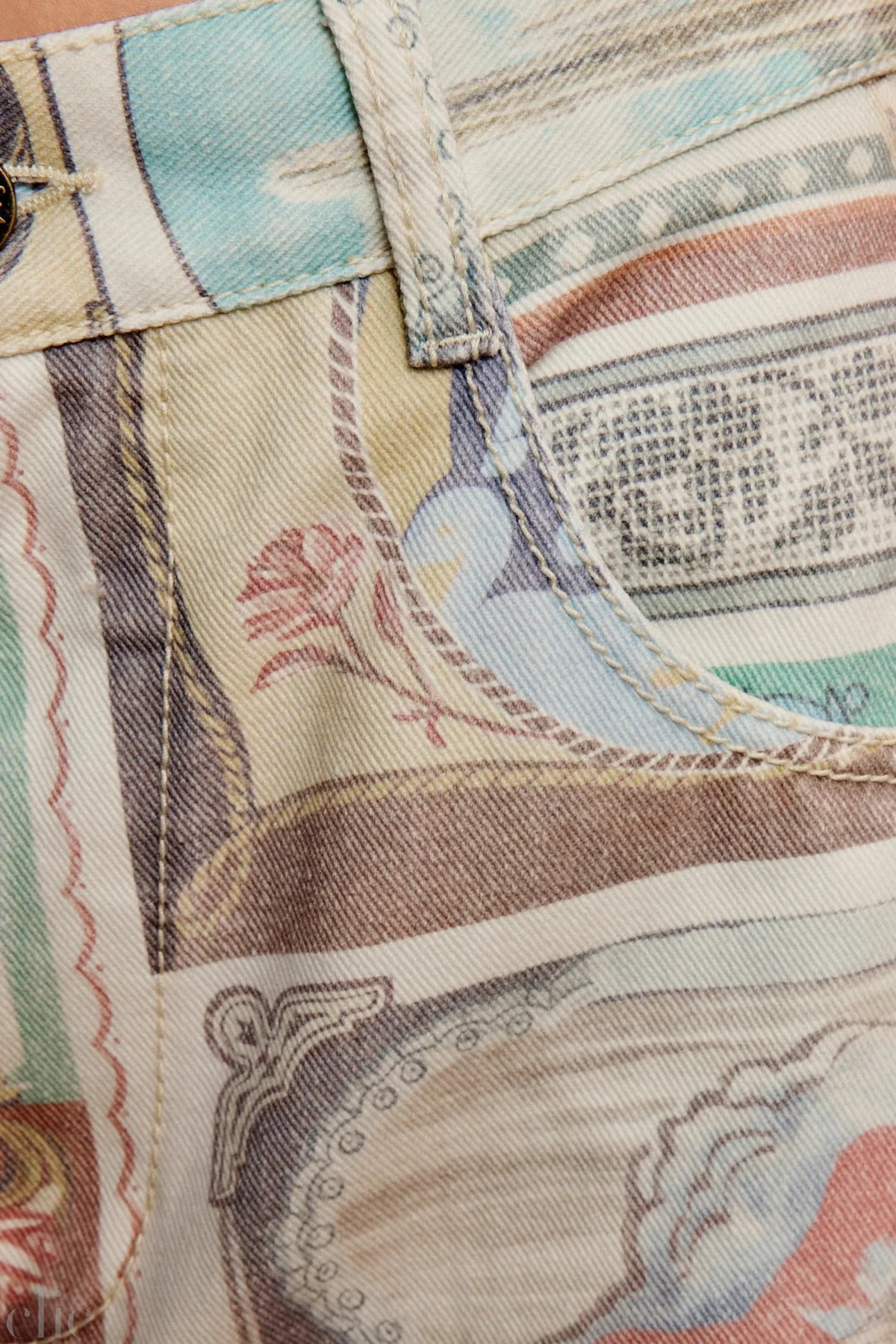 Andie Denim Mid Rise Jean in Vintage Wash, from Alemais