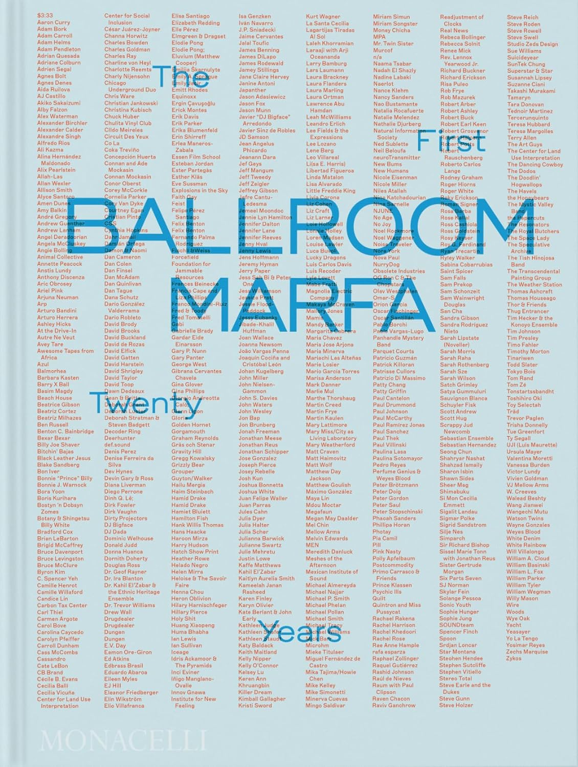 Ballroom Marfa: The First Twenty Years