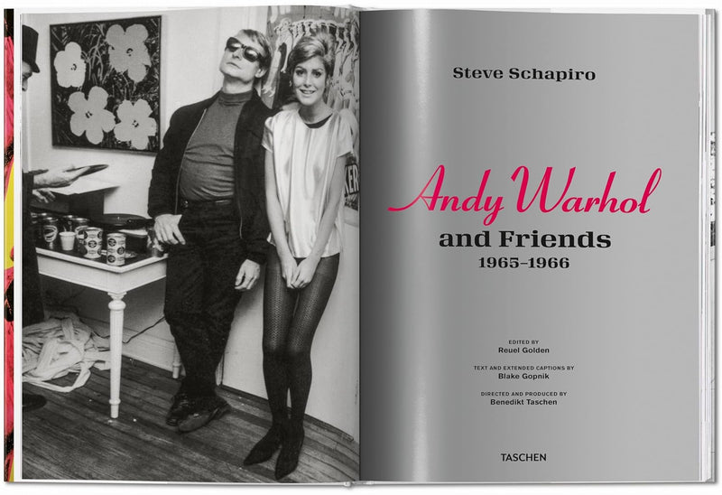 Steve Schapiro. Andy Warhol and Friends