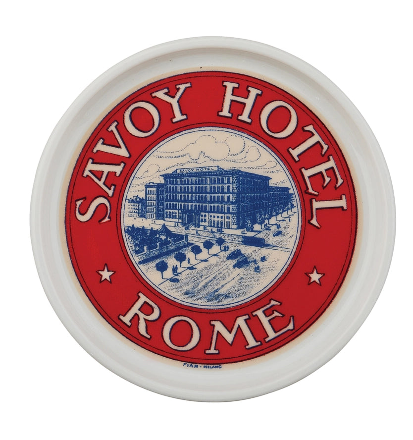 The Grand Tour Italy Dish Savoy Hotel, Rosanna