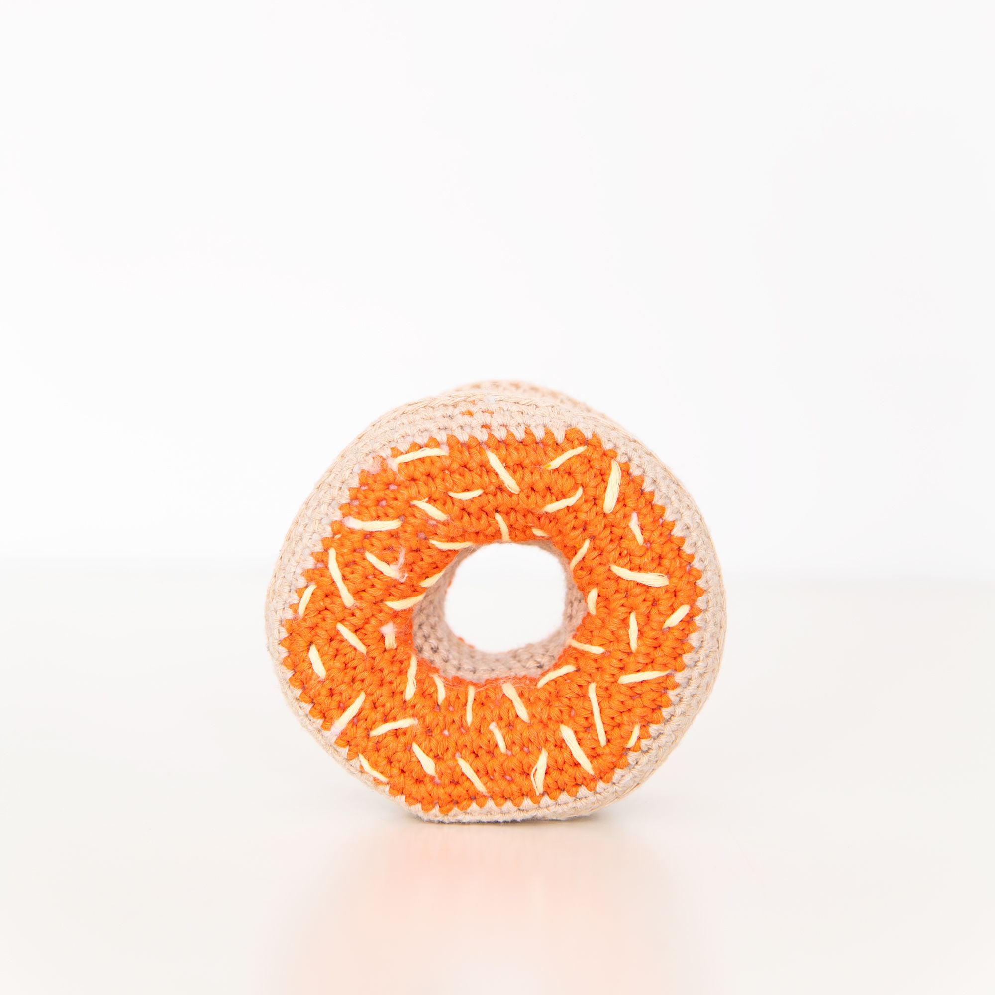 Hand Crochet Bagel & Cream Cheese, from Ware of the Dog