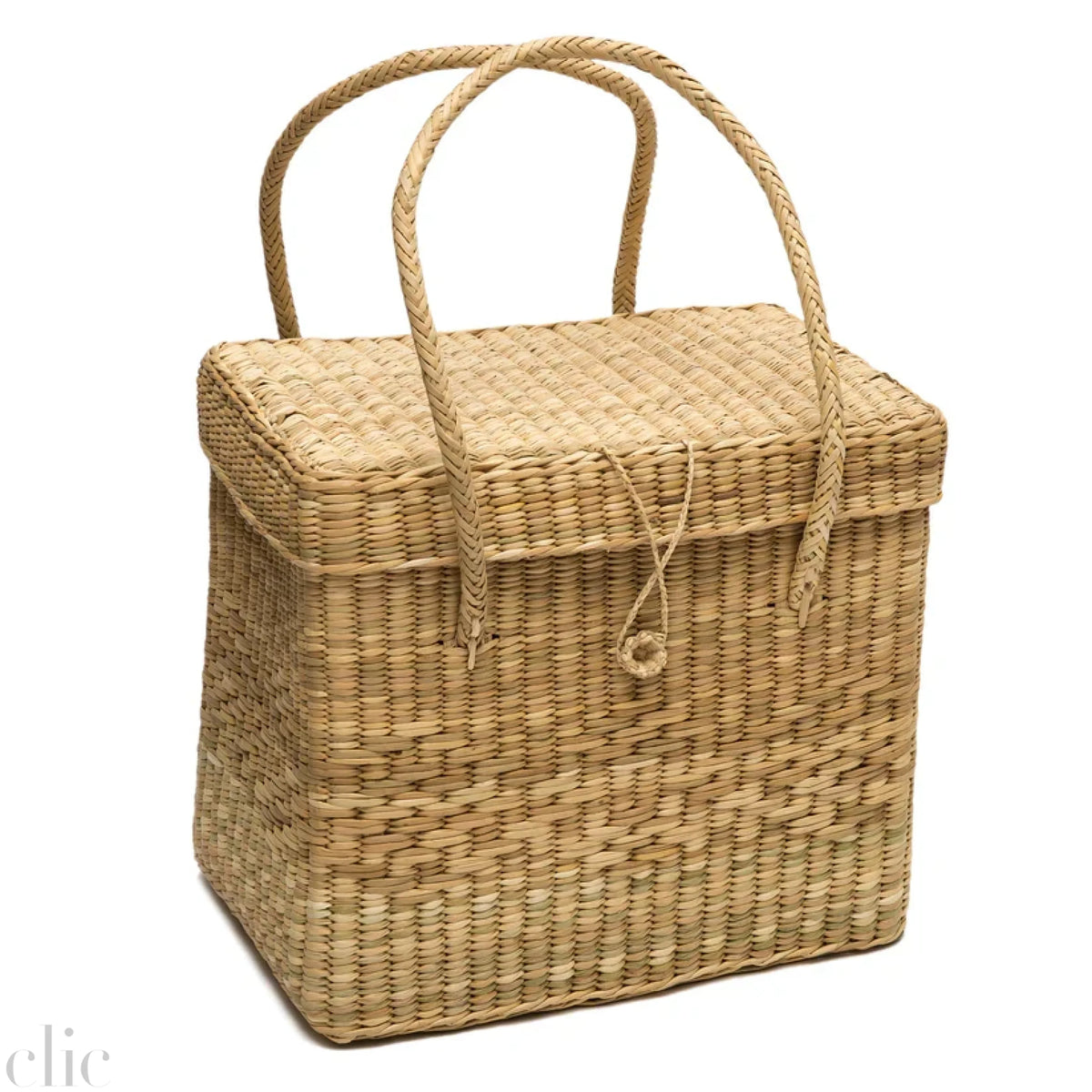 Mini Picnic Basket in Natural