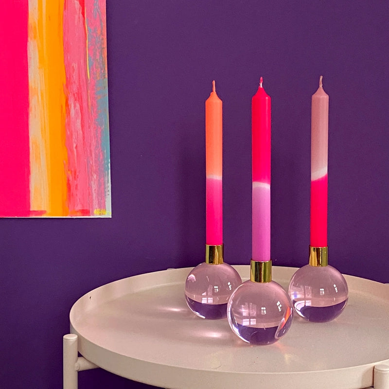 Bulb Candle Holder, from Pink Stories