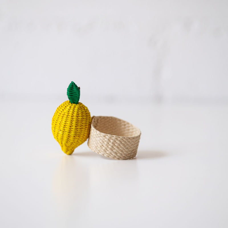 Lemon Napkin Ring, from Coro Cora