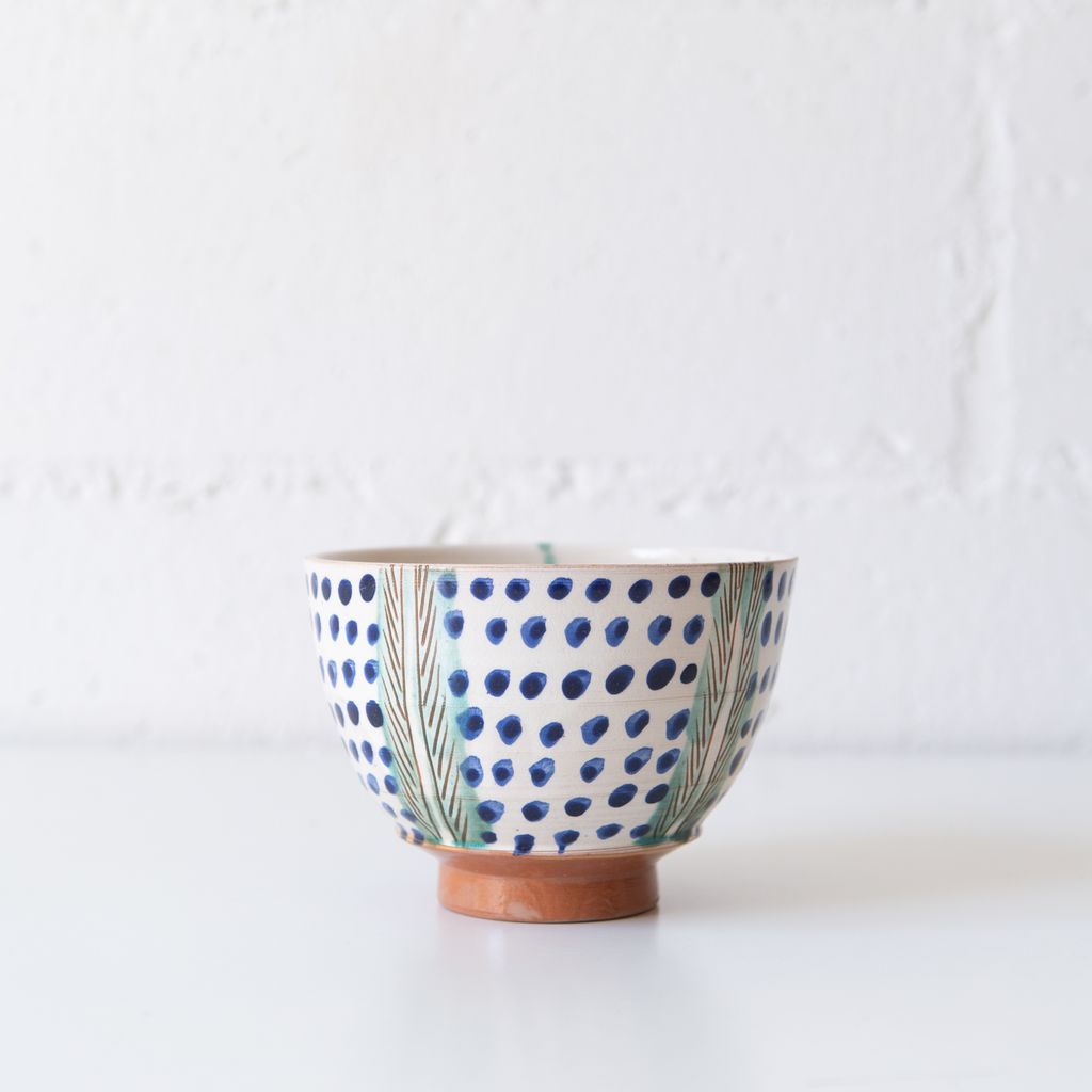 Palm Ceramic Bowl, from Kiliim
