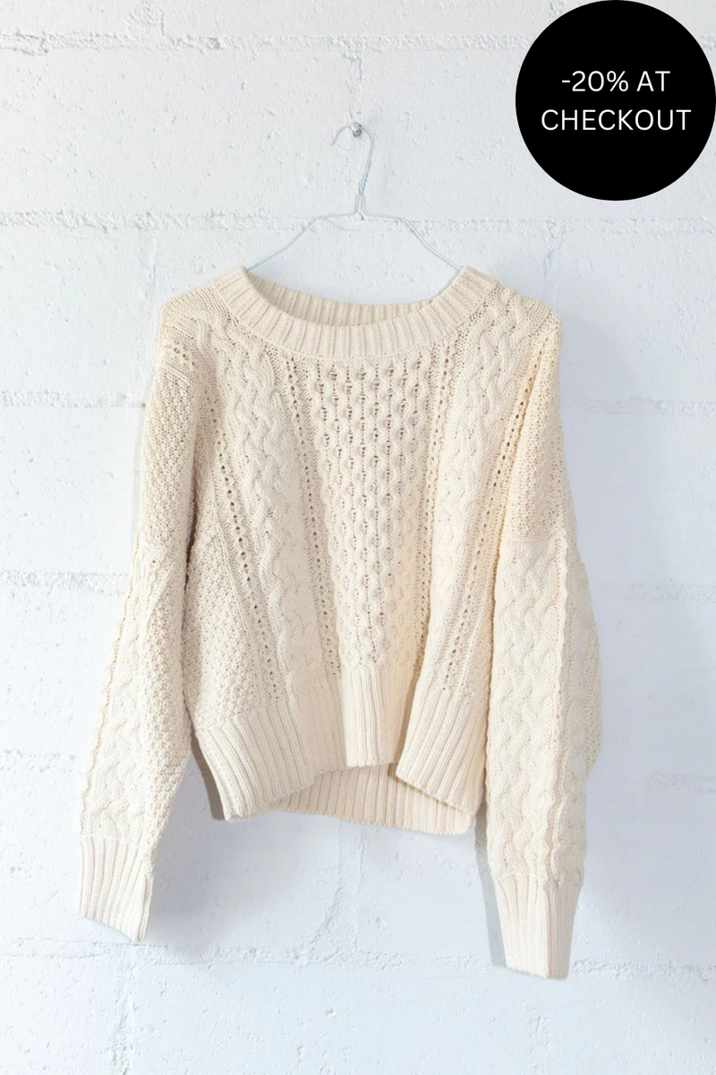 Fisherman Sweater, from Shaina Mote