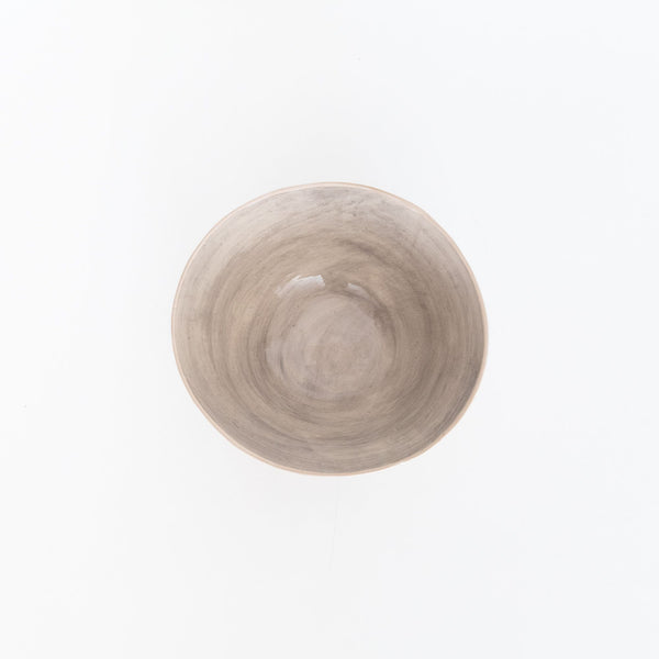 Pasta Bowl in Beach Sand Greay, from Wonki Ware