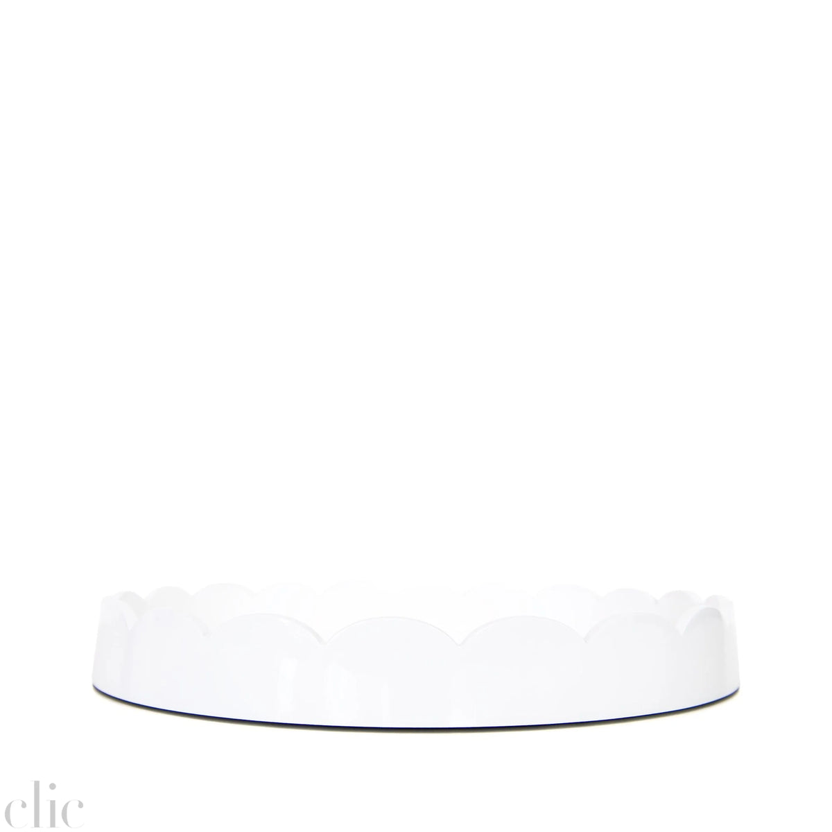 Scallop Tray in White