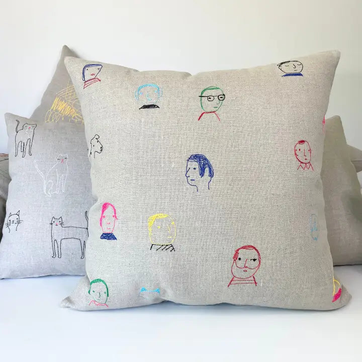Folks Pillow, from K Studio