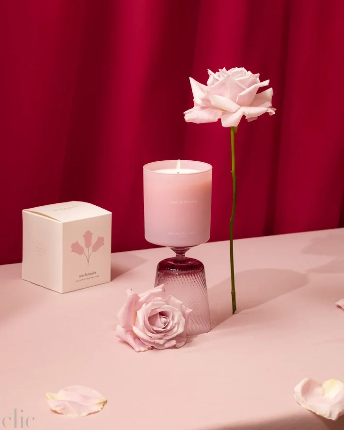 Rose Botanica Candle, from Brooklyn Candle Studio
