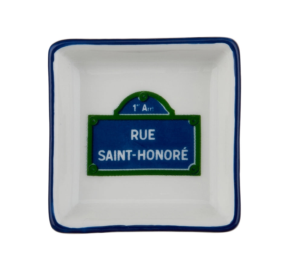 The Grand Tour Paris Trinket Dish Rue Saint Honore, from Rosanna