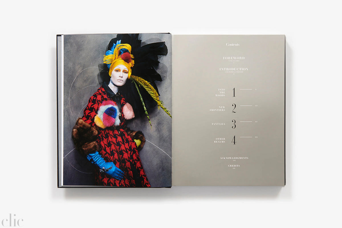 Book with a colorful cover featuring a person in a patterned outfit.