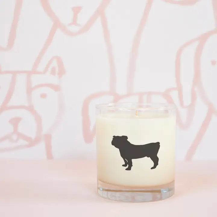 Bulldog Breed Soy Candle, from Scipted Fragrance