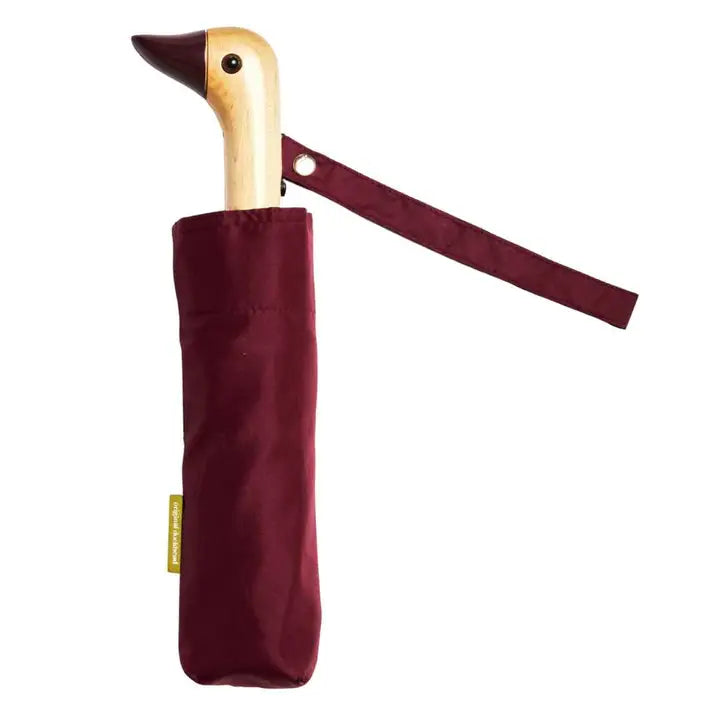 Compact Duckhead Umbrella in Cherry, from Original Duckhead