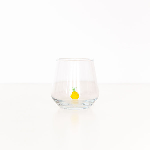 Lemon Drinking Glass