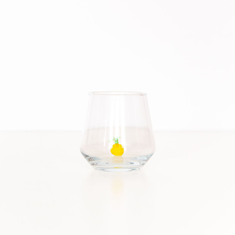 Lemon Drinking Glass