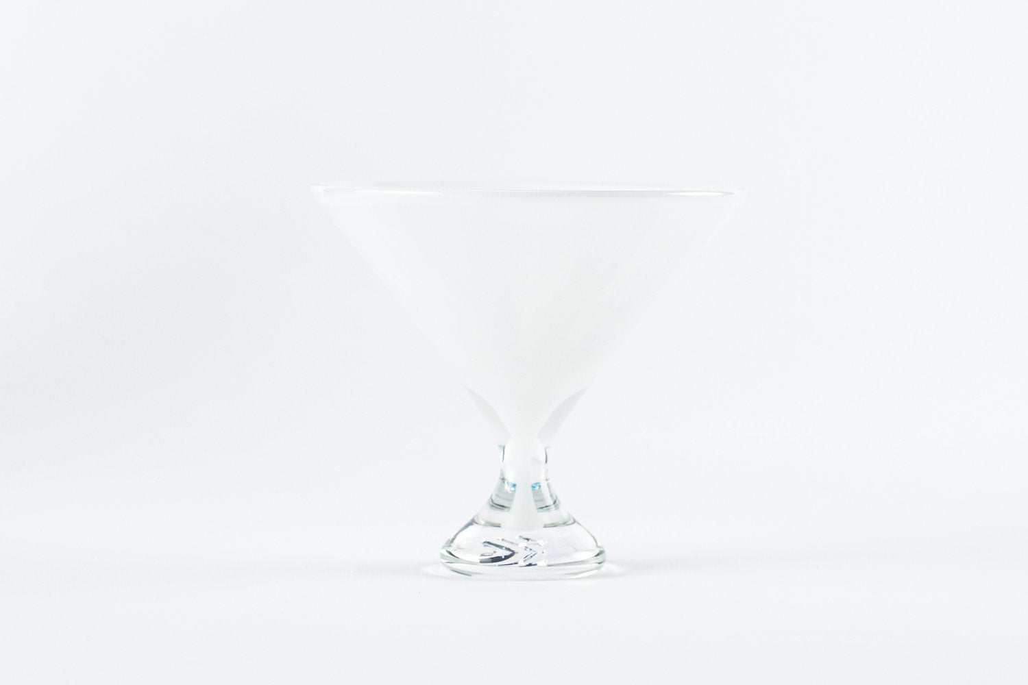 Footed Martini Glass in Alabaster, from Tyler Barry