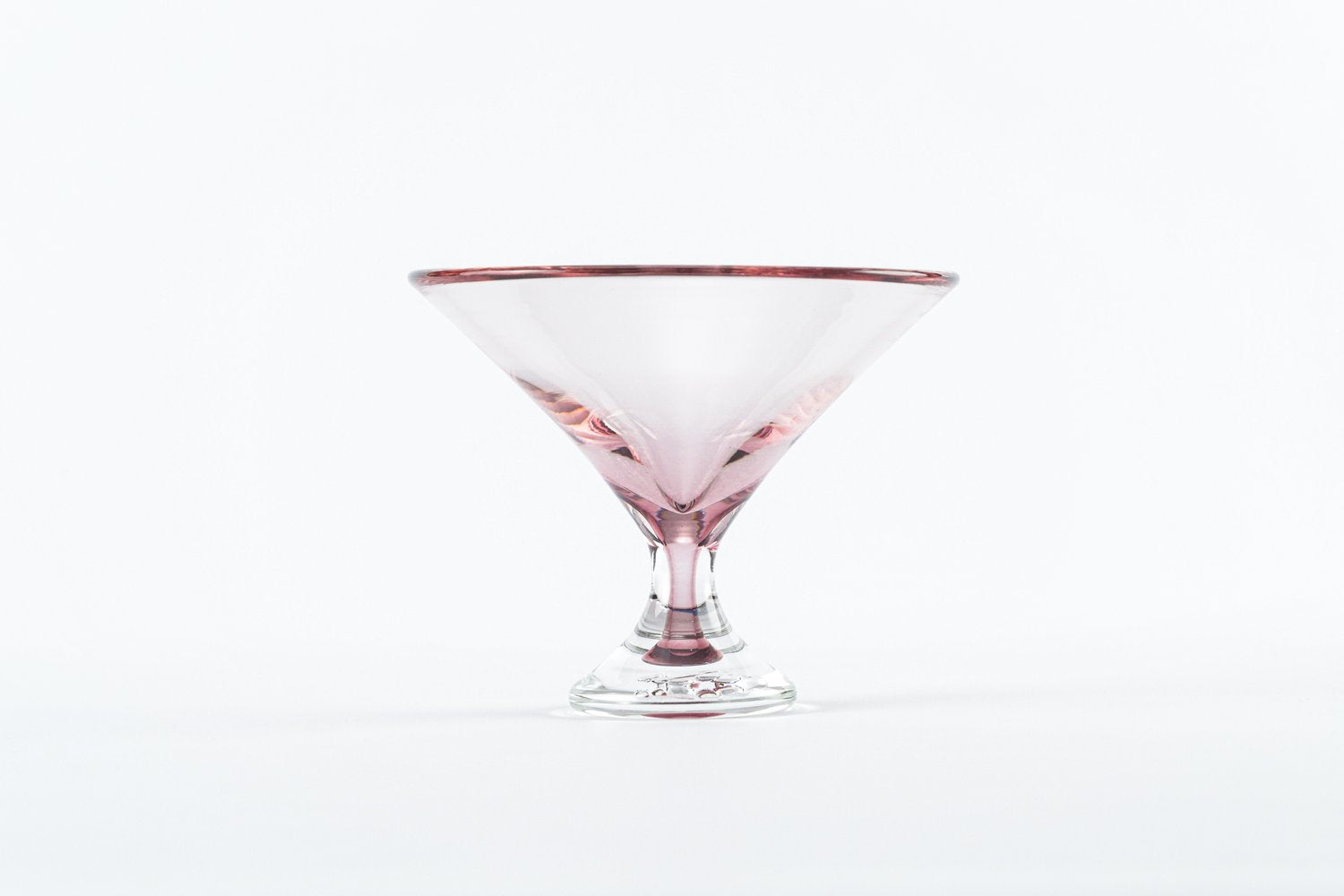 Footed Martini Glass in Mauve, from Tyler Barry
