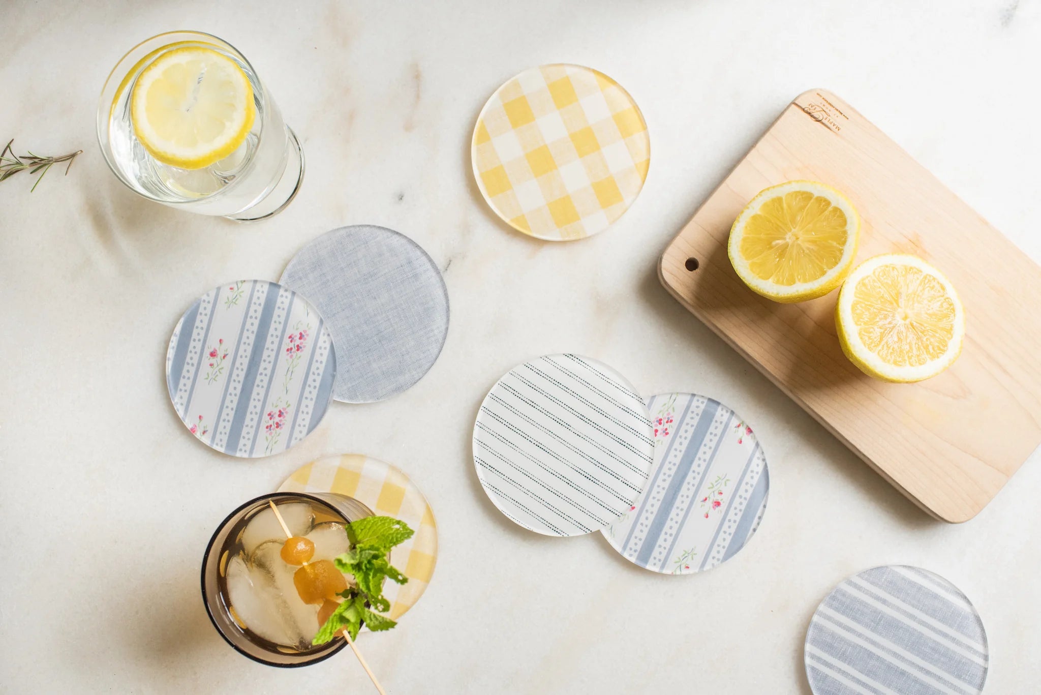 Set of 4 James Coaster, from Proper Table
