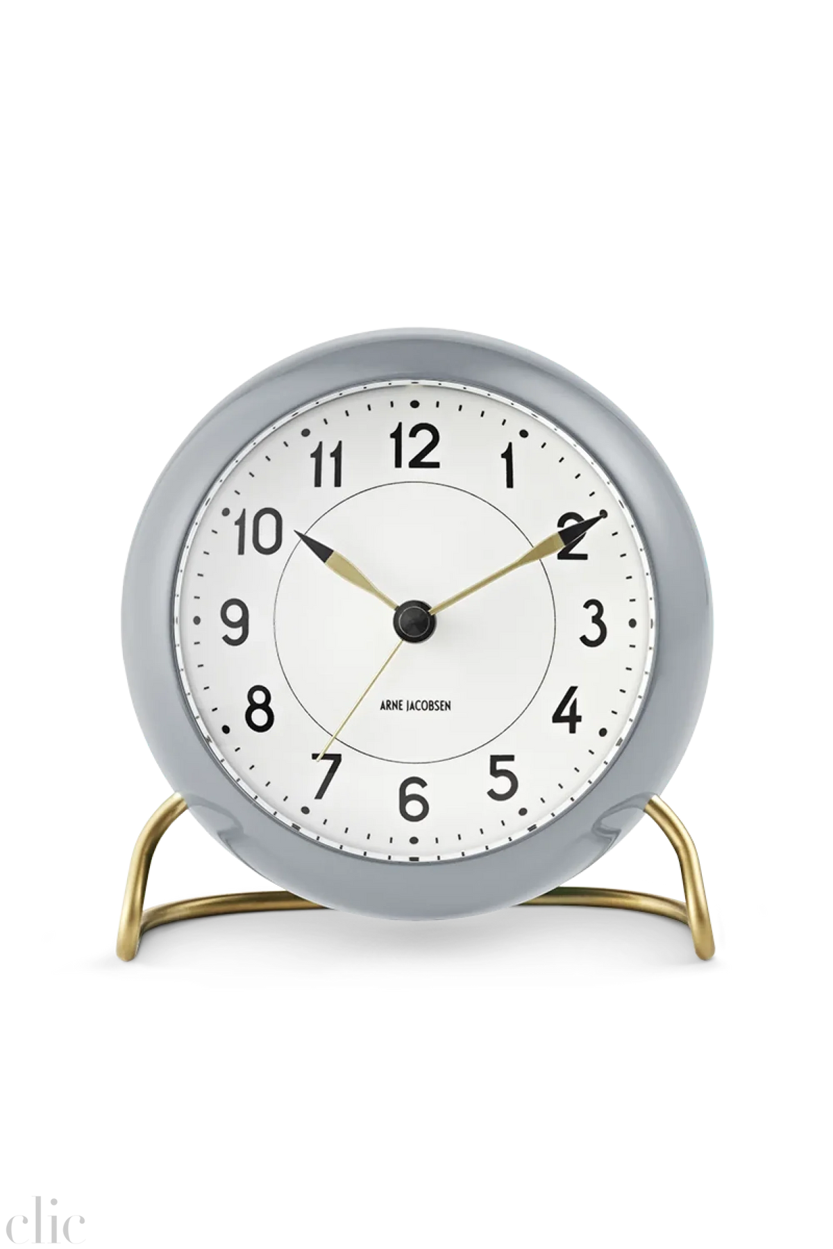 Station Alarm Clock in Grey, from Arne Jacobsen