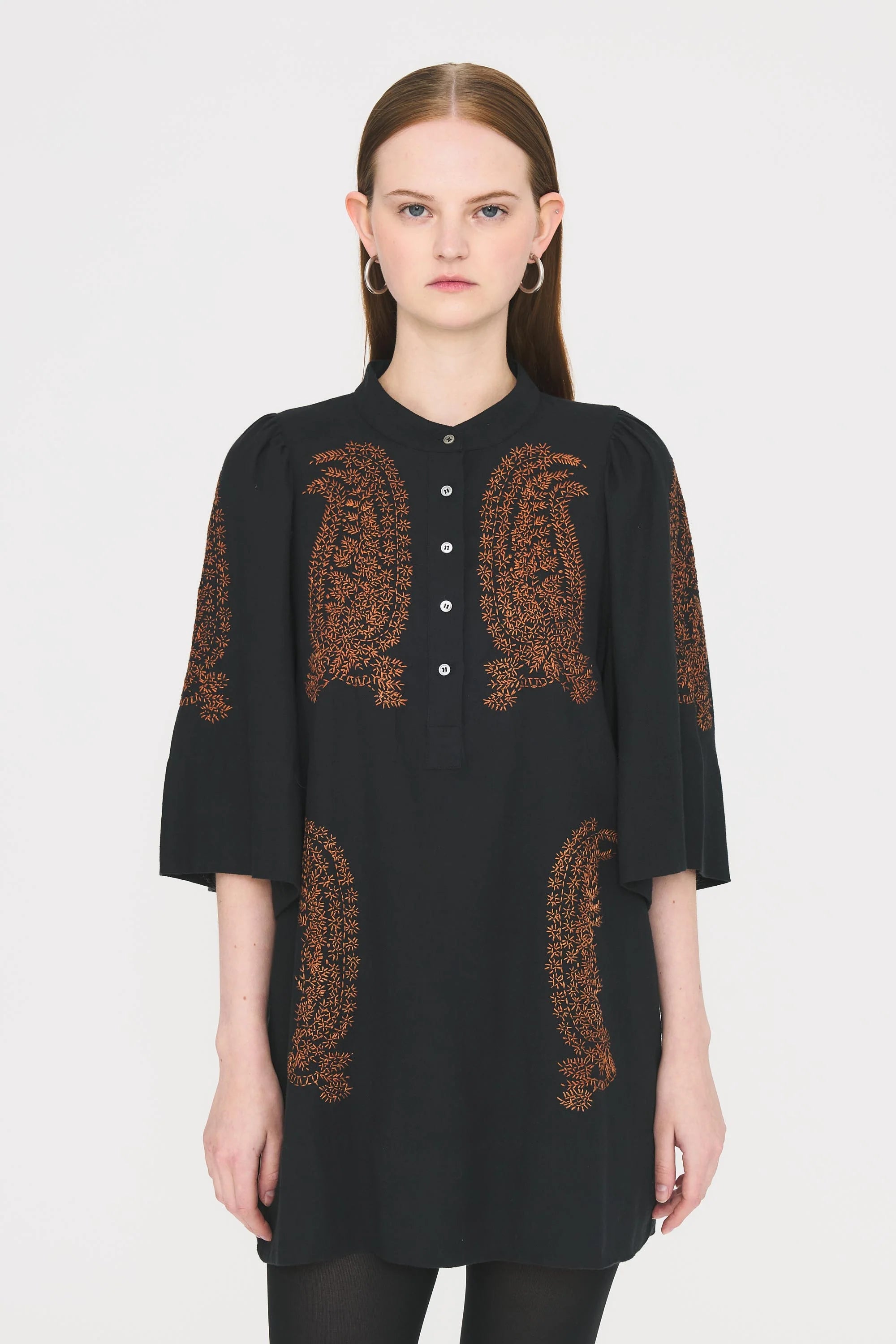 Alana Mini Dress in Black, from Antik Batik
