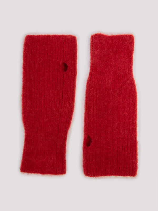 Mokid Hand and Arm Warmer in Red, from Rue Blanche